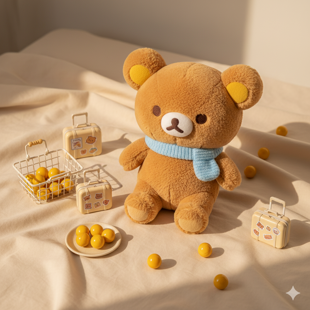 A-【Kawaii Lucky Scoop Suitcase Set】- Edición de 14"