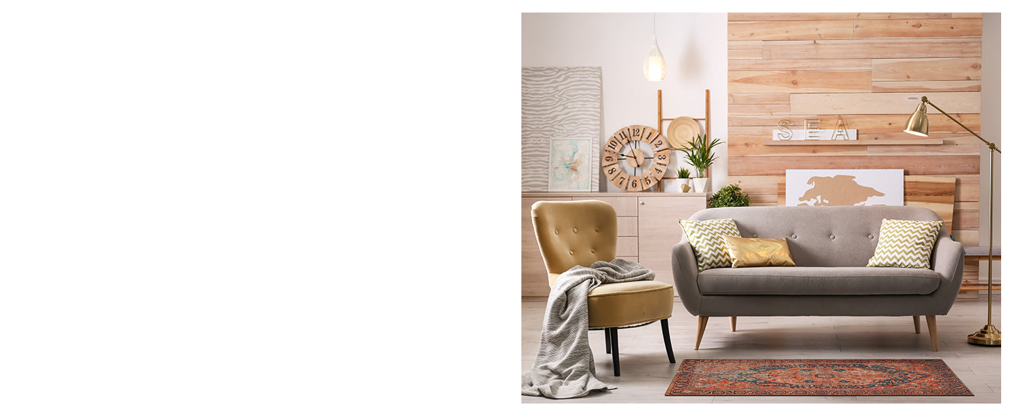 2x3 Rug - Machine Washable Entry Rug with Non-Slip Backing, Ideal for Enteryway, Kitchen, Bathroom, Laundry Room - Vintage, Easy Clean, Durable, Low Pile Rug - (2' x 3')