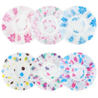 Shower Cap, 3 Pcs Waterproof Reusable Shower Caps Bath Hair Hat for Women Men Kids