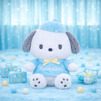 A-【Kawaii Lucky Scoop Suitcase Set】- Edición de 14"